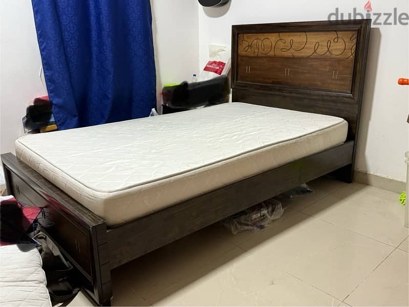 Bed Frame and Mattress 1