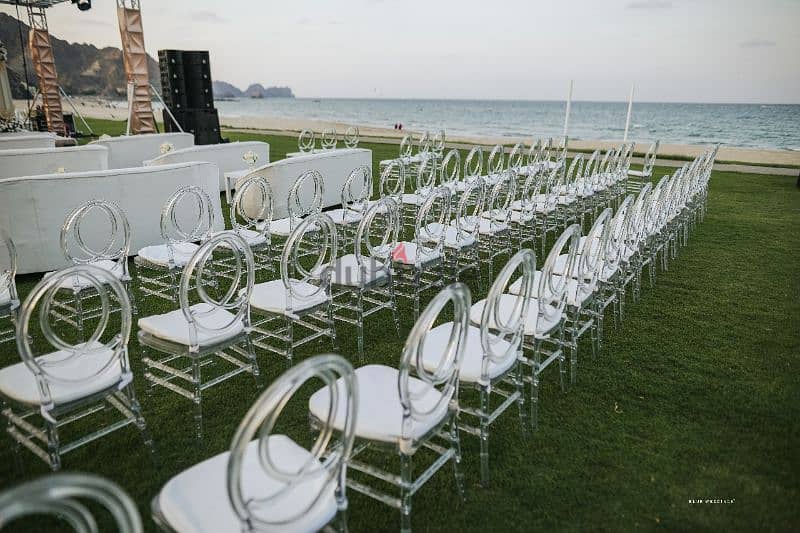 wedding chairs, wedding tables , stage decorations 1