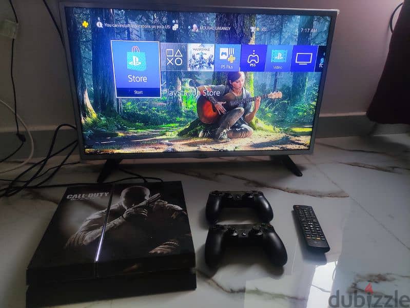 ps4 with TV & games 0