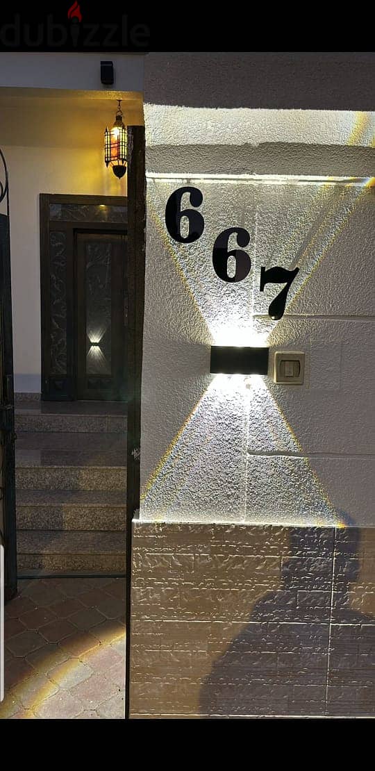 get custom new house number in 3D 6