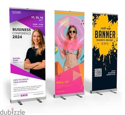 Rollup stand with Printing