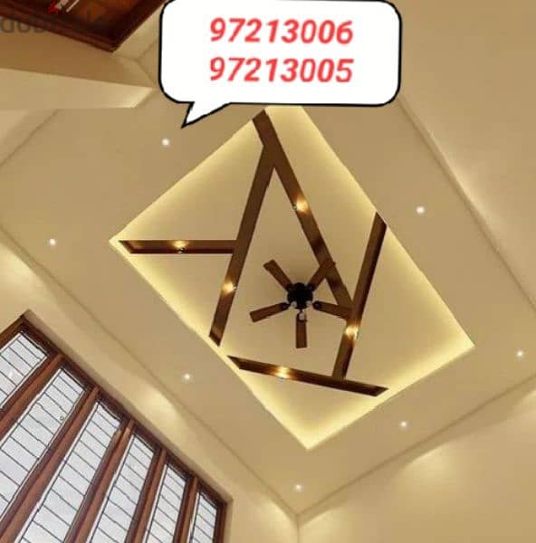 gypsum ceiling gypsum partition decor paint we have professional team 0