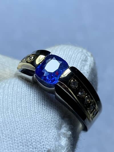 Natural Ceylon Sapphire 1.34 Cts نیلم