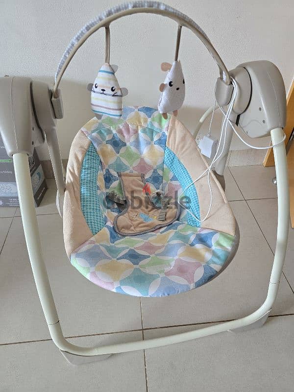 portable electric baby swing with music 0