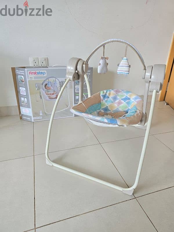 portable electric baby swing with music 3