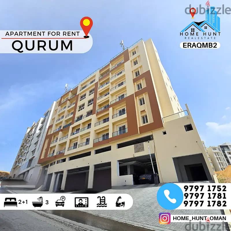 AL QURUM | STUNNING 2+1BR APARTMENT FOR RENT 0