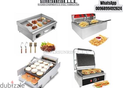 electric toaster, fryer , griddle & bun toaster available