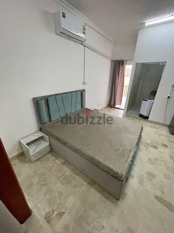 Furnished studio in Al Qurm, including bills 0