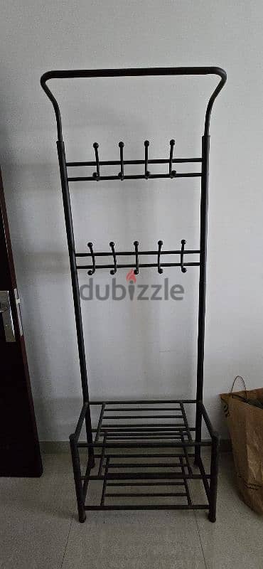 clothes hanger and shoe rack 0