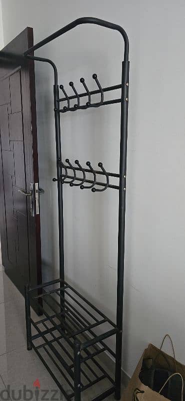 clothes hanger and shoe rack 1