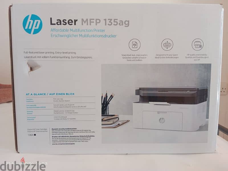 HP LASER mfp 135ag 2