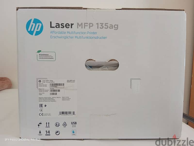 HP LASER mfp 135ag 3