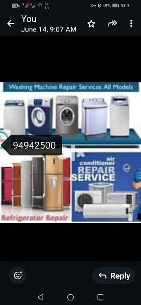 24/7 available at your door step Refrigerators & freezer Technicians 0