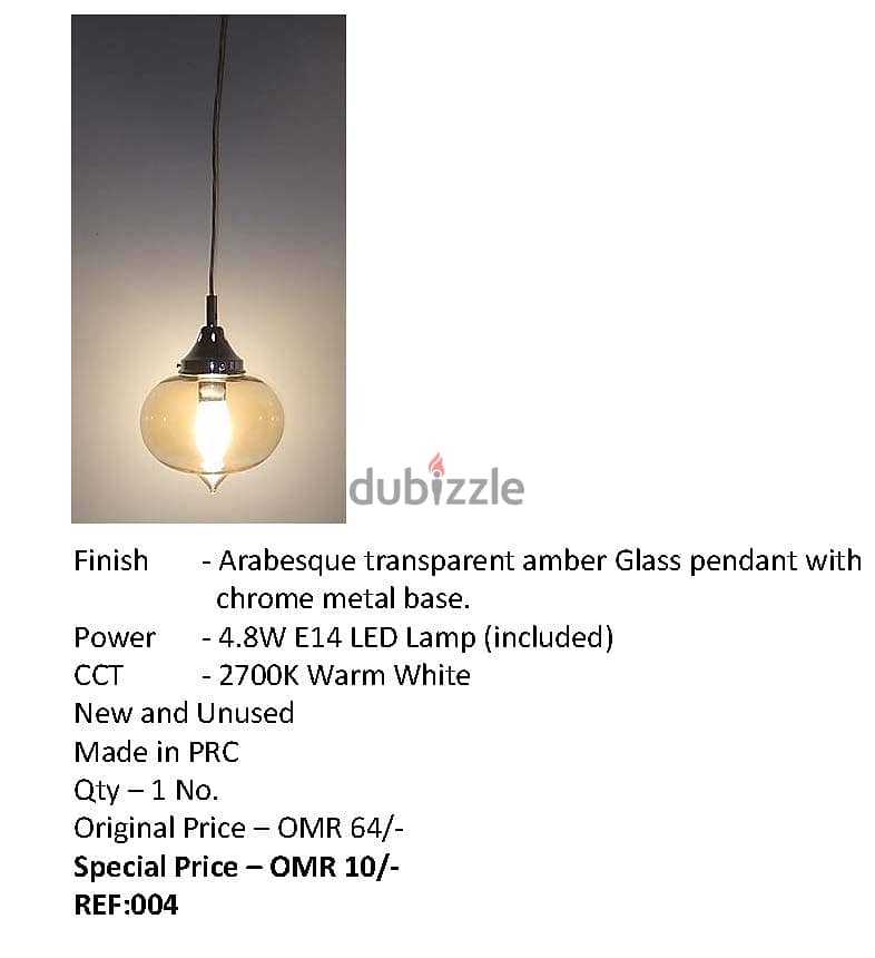 Brand new High Quality Glass Pendant Lights 0