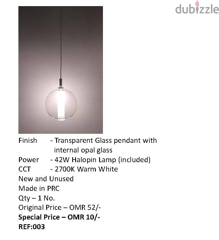 Brand new High Quality Glass Pendant Lights 2