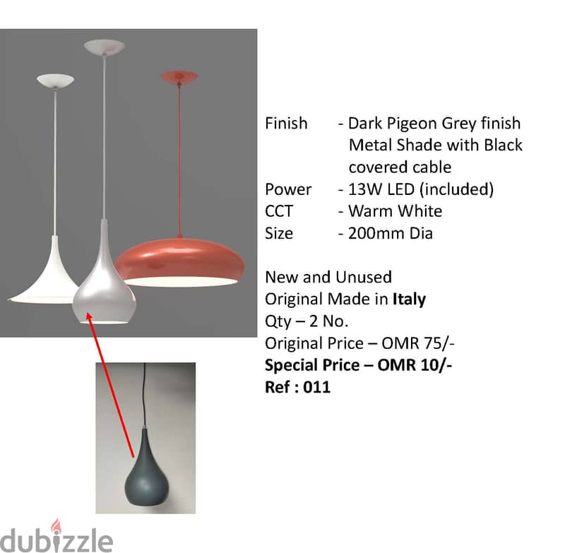 Brand new  High Quality Metal Pendant Lights 4