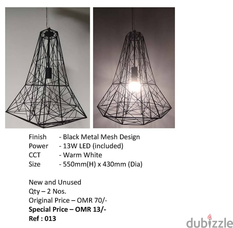 Brand new  High Quality Metal Pendant Lights 6