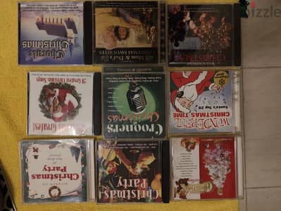 Original Christmas cds 9 Nos