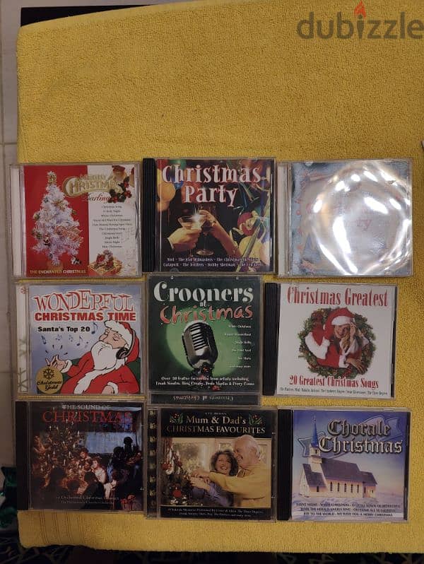 Original Christmas cds 9 Nos 1