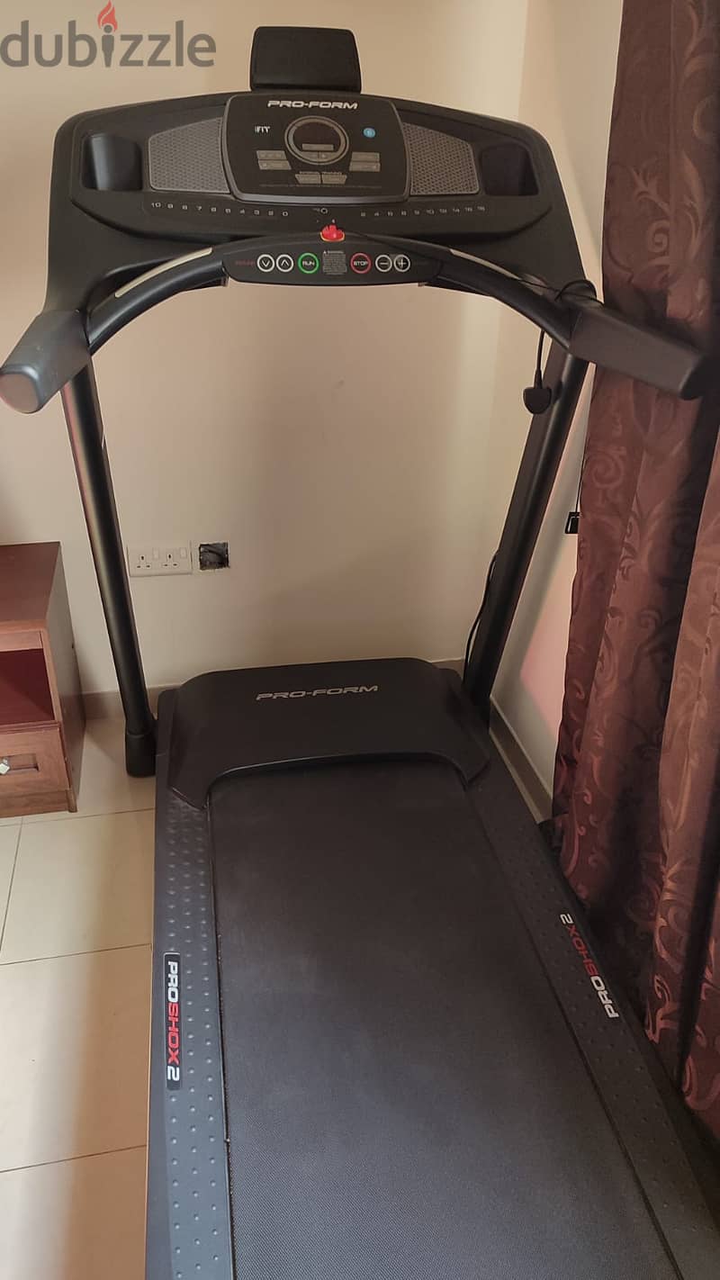 Two years old heavy duty Treadmill, sparingly used. 1