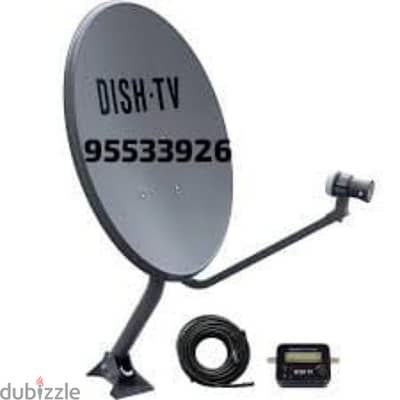 satellite dish technician installation selling fix TV stand fix