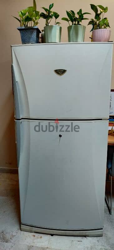 Sharp 580Ltr Fridge Used working need little maintenance 2