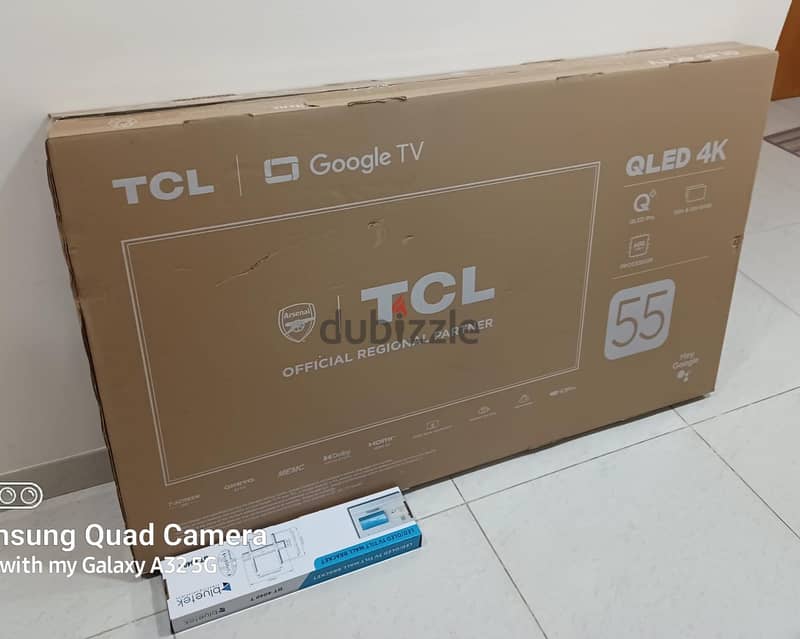 Brand New TCL TV 1 MONTH Back purchased 2