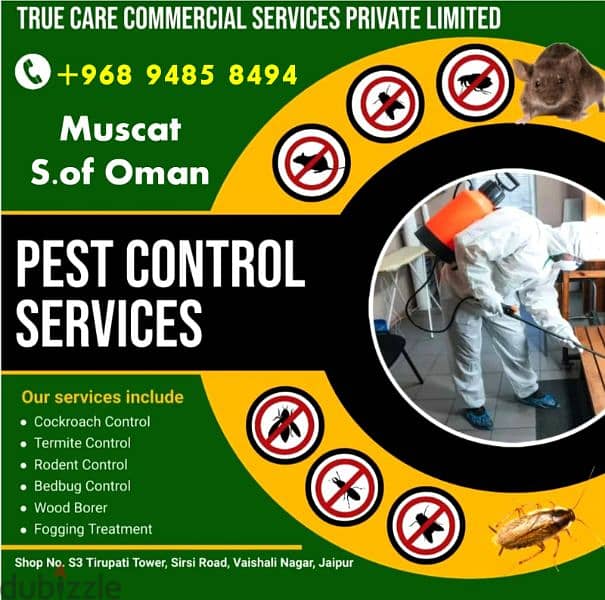 Muscat general pest Control Service 3