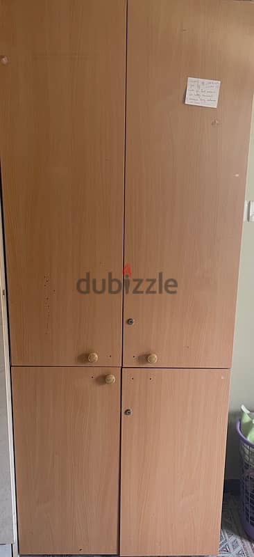 6 door wardrobe,2 door wardrobe, 1 steel Godrej almirah