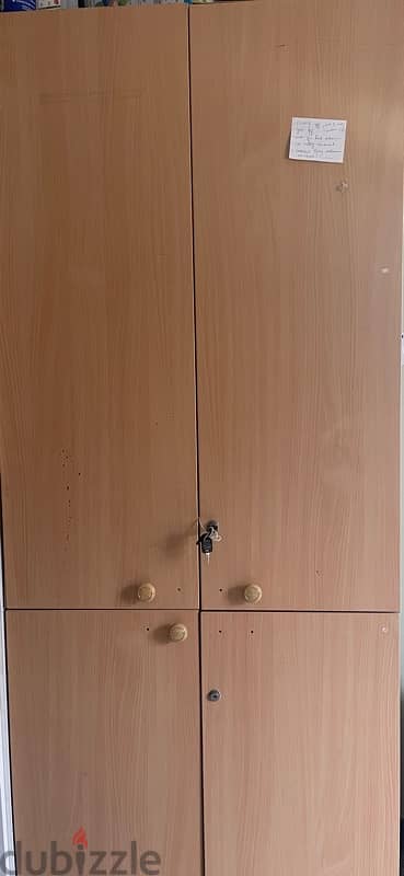 6 door wardrobe,2 door wardrobe, 1 steel Godrej almirah 1