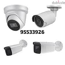 All type of CCTV Camera  Hikvision HD turbo 1080p  Ip camera HD