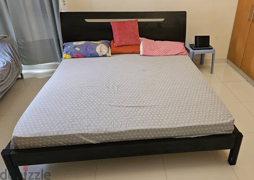 Double bed+ Mattress 1