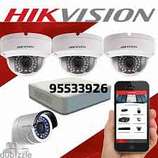 All type of CCTV Camera  Hikvision HD turbo 1080p  Ip camera HD