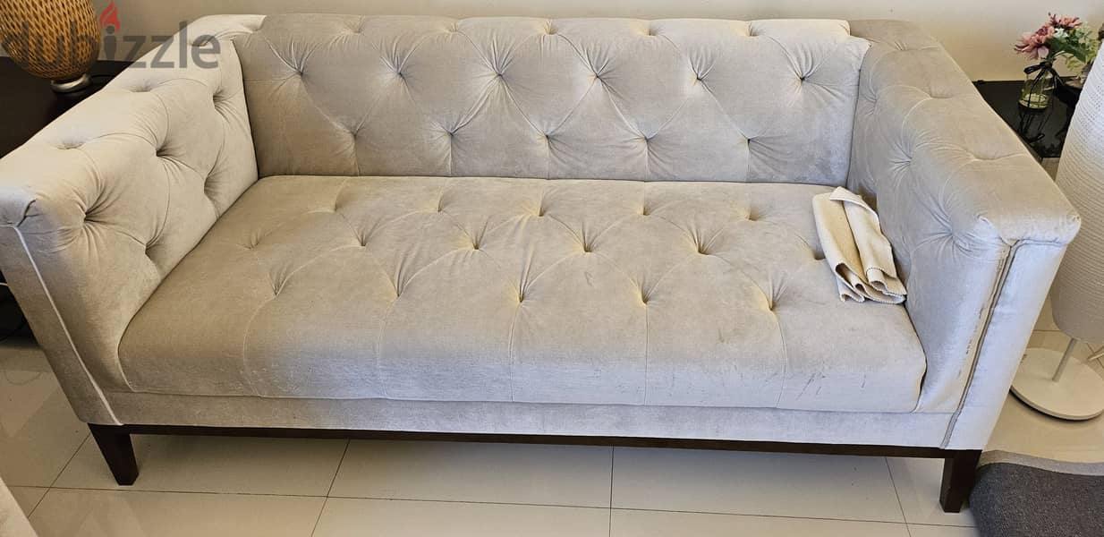 Brand new three seatrer sofa (2). Available separately 1