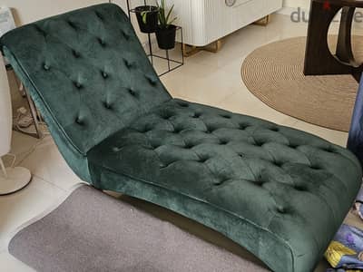 Green Chaise brand new