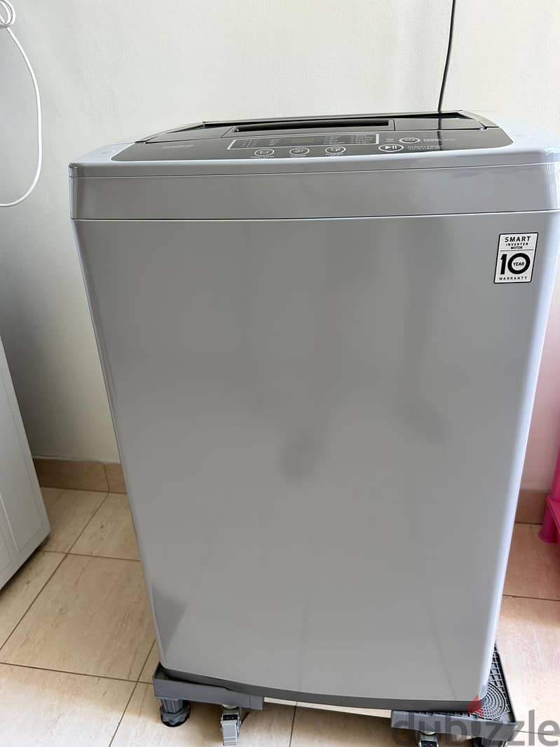 LG WASHING MACHINE WITH DRYER( 9 KG TOP LOAD) 1