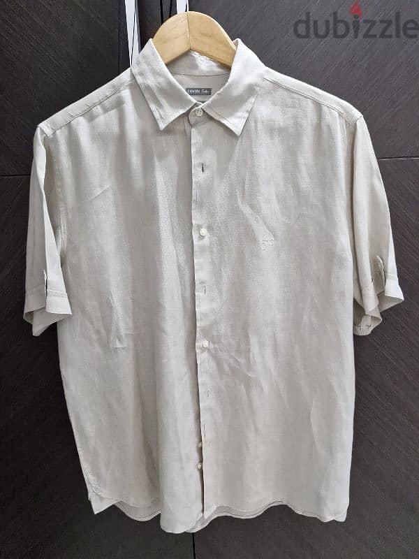 Enrico Coveri shirts, 100% linen 0