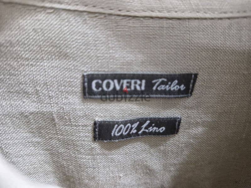 Enrico Coveri shirts, 100% linen 4