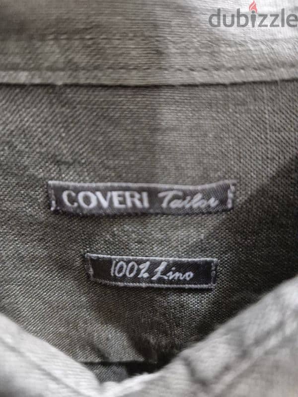 Enrico Coveri shirts, 100% linen 5