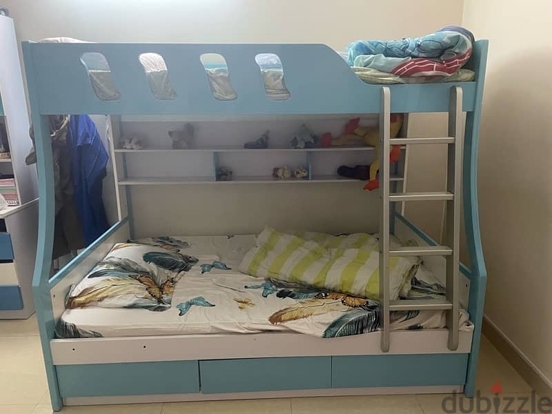 kids Bunk Bed with Mattress 0