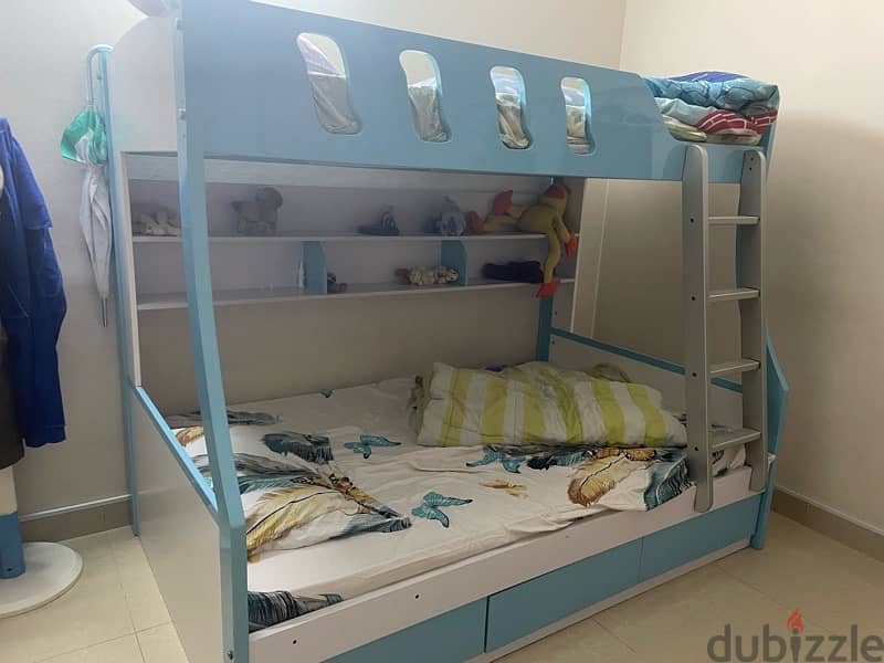 kids Bunk Bed with Mattress 1