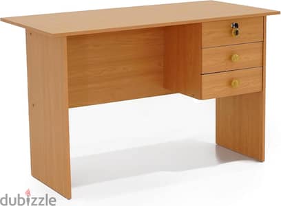 Wooden Office Desk or study desk,Three Drawers,With Central Lock.