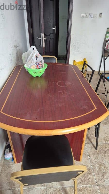 Dining table with chair 1