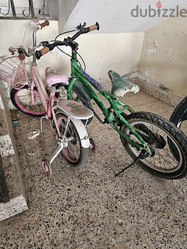 Kids cycles are for sale in very good condition 0