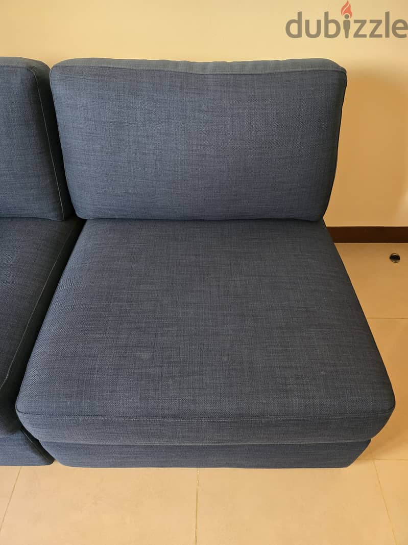 perfect condition ottman and sofa 3