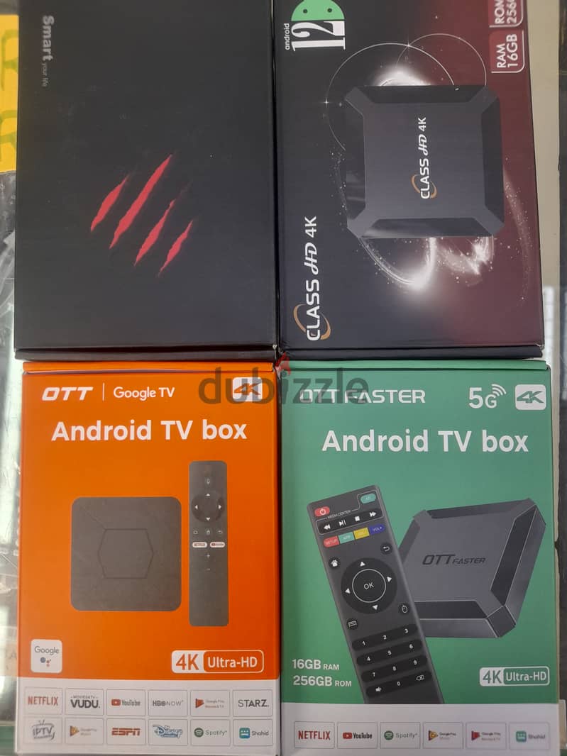 wo have all type Internet raouter and android box sells and install 1