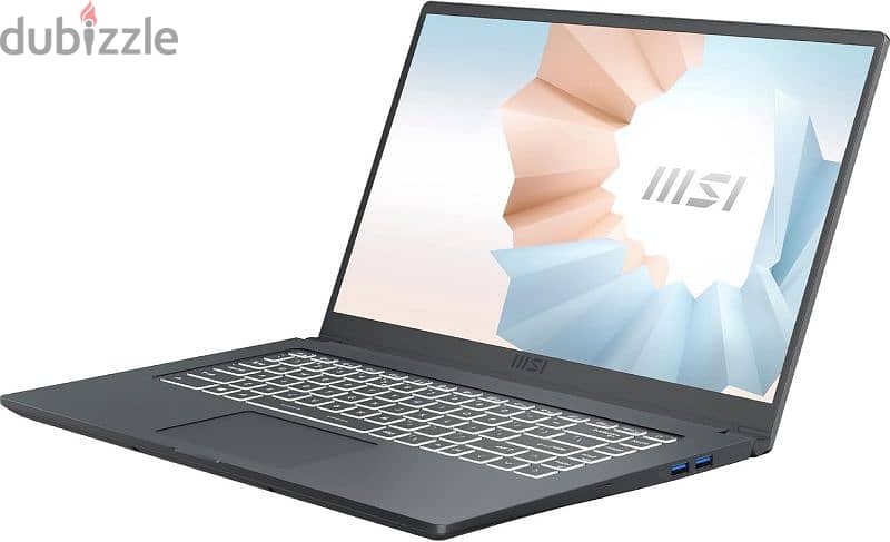 MSI Modern 15 A5M Laptop Amd Ryzen 7-5700U 1