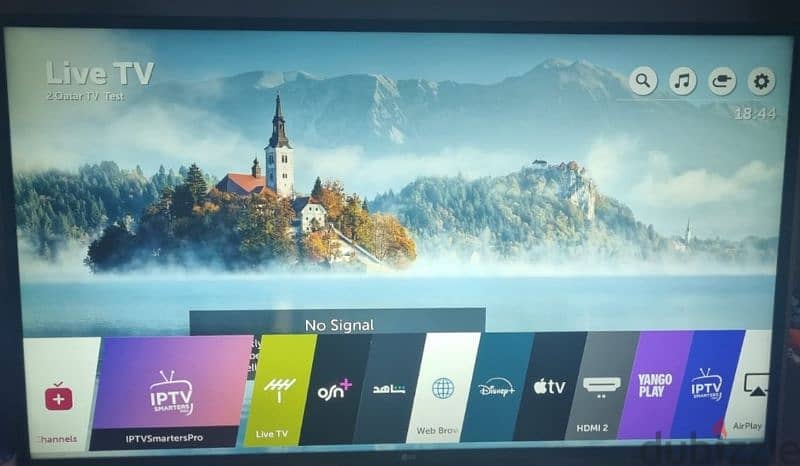 LG smart tv 4K UHD 49 inches 1