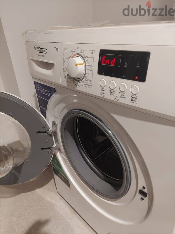 Automatic Washing Machine 7kg Super General used for 6 months only 3