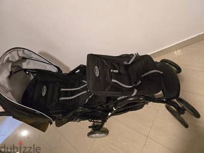 Baby double stroller